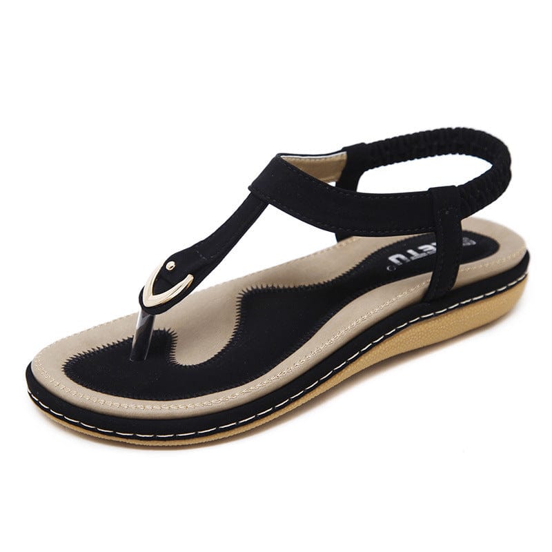 Stilla | Elegance Og Velvære Dame Flade Sandaler Med Stropper