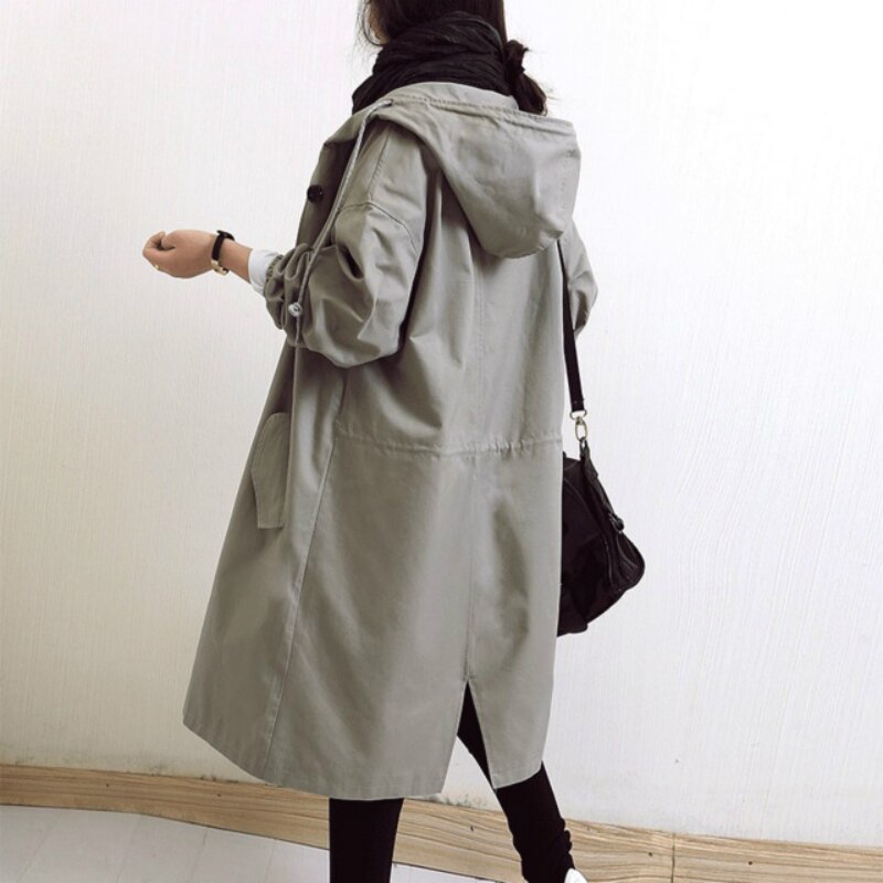 Stilla | Elegant bomulds trench