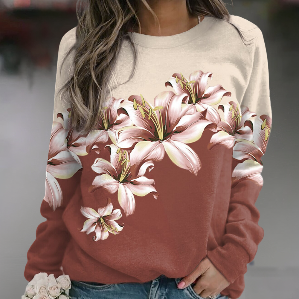 Stilla | Stilfuld Sweatshirt Til Damer