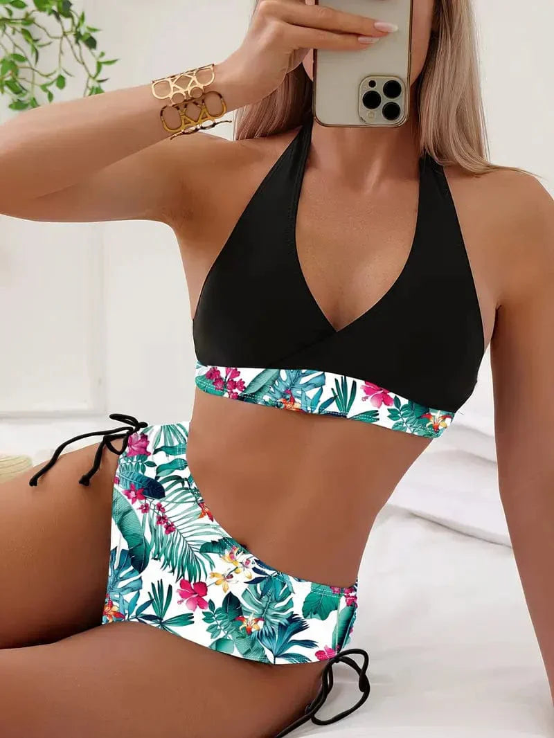 Stilla | Chic og Sexet Halterneck Bikini