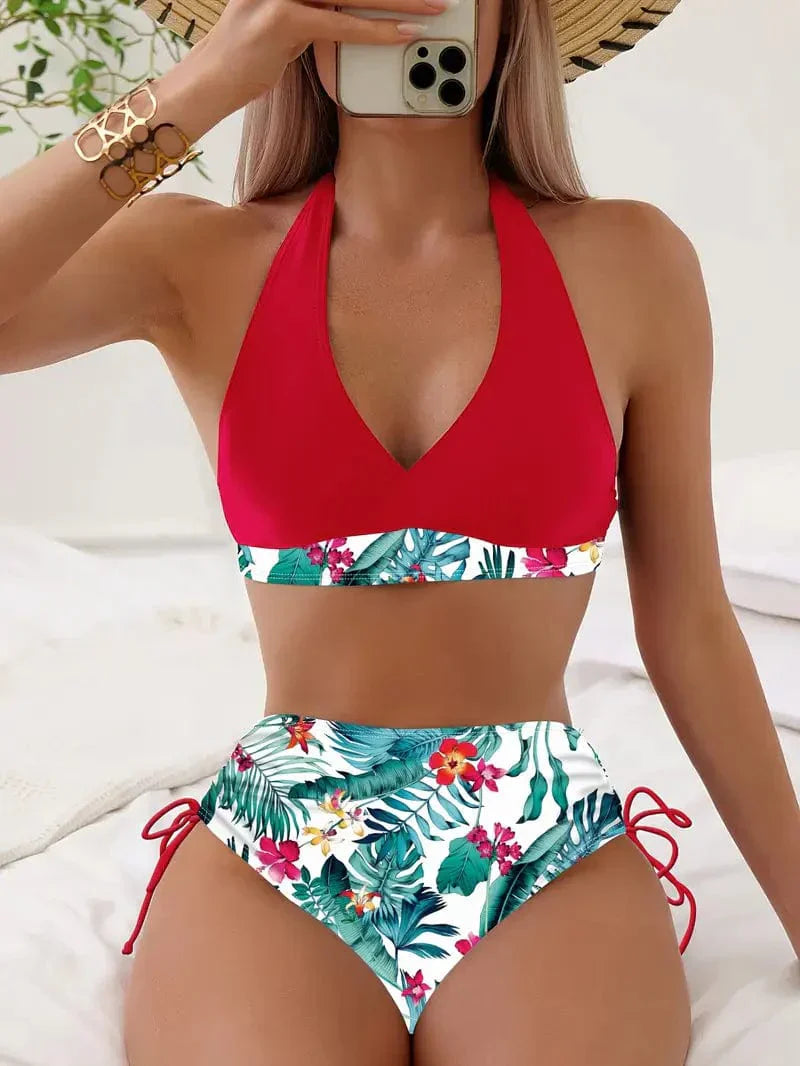 Stilla | Chic og Sexet Halterneck Bikini