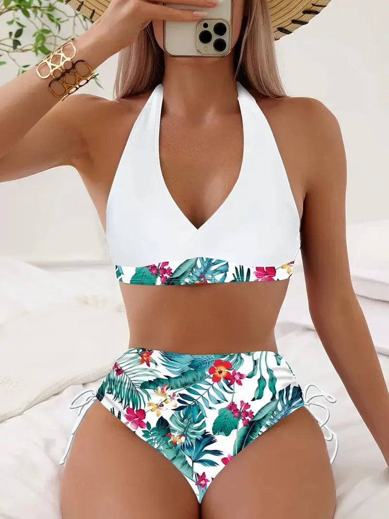 Stilla | Chic og Sexet Halterneck Bikini