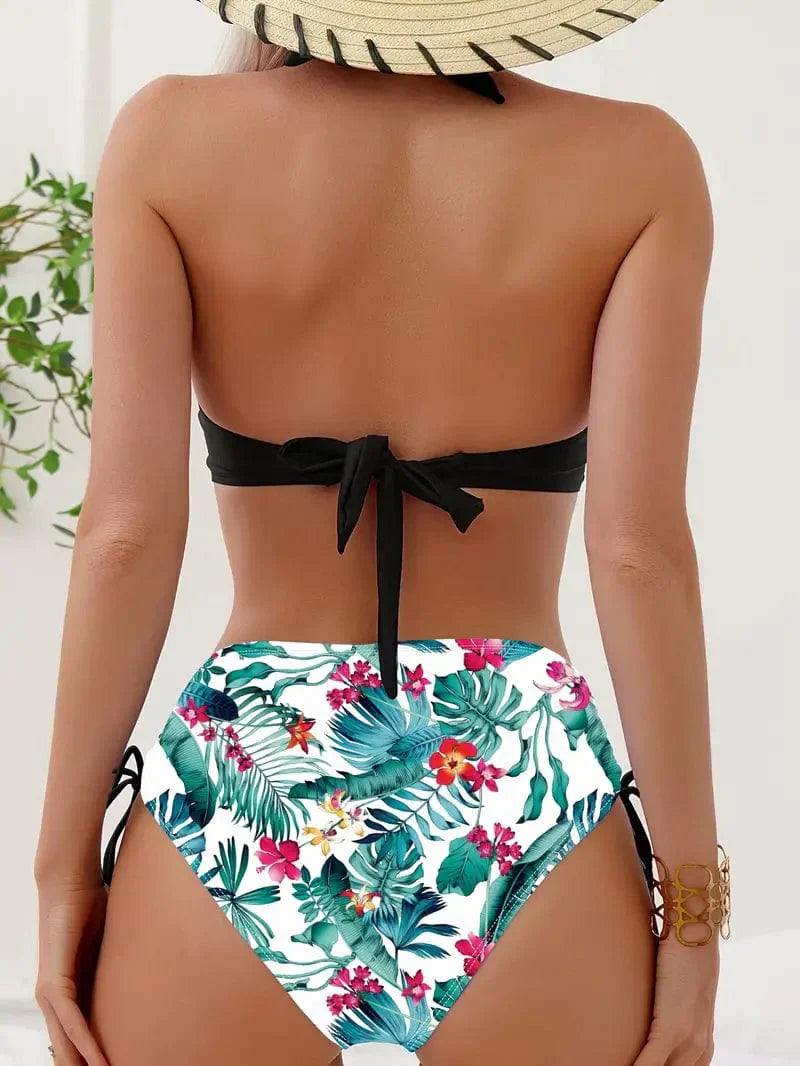 Stilla | Chic og Sexet Halterneck Bikini
