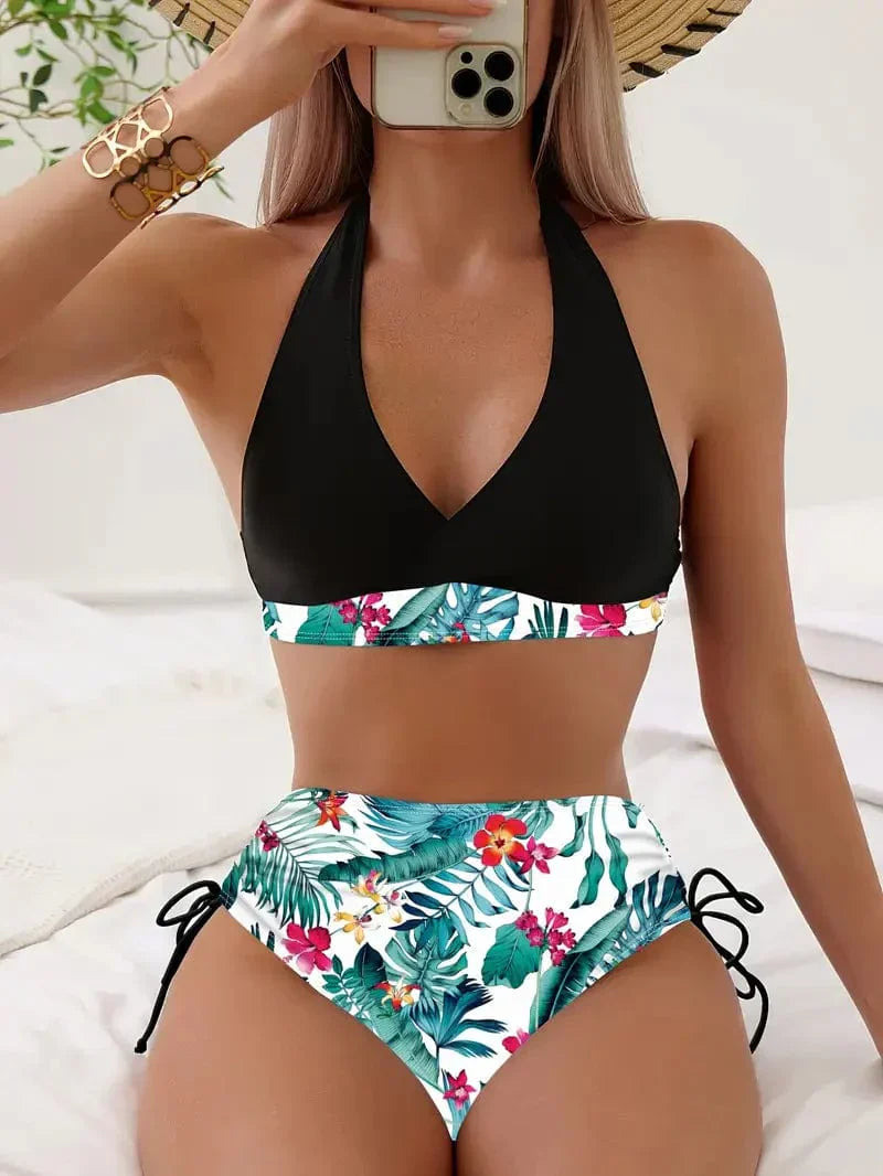 Stilla | Chic og Sexet Halterneck Bikini