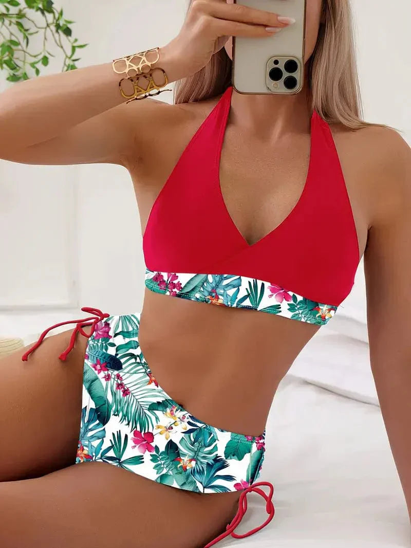 Stilla | Chic og Sexet Halterneck Bikini