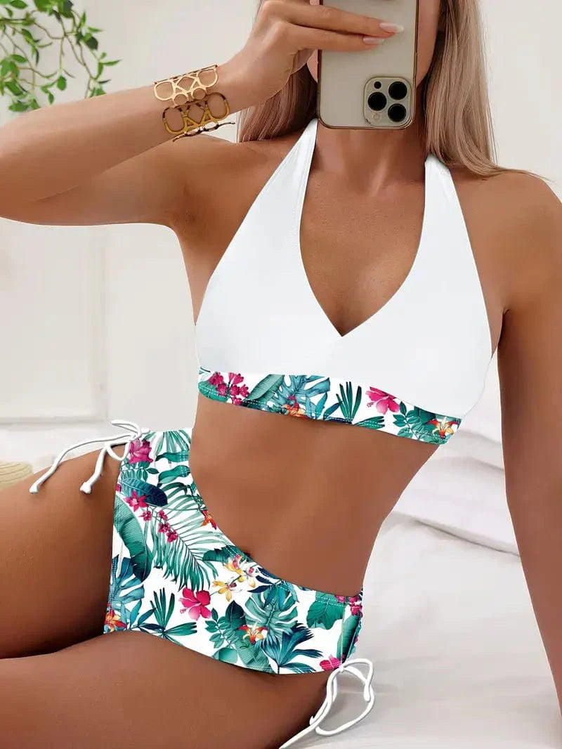 Stilla | Chic og Sexet Halterneck Bikini
