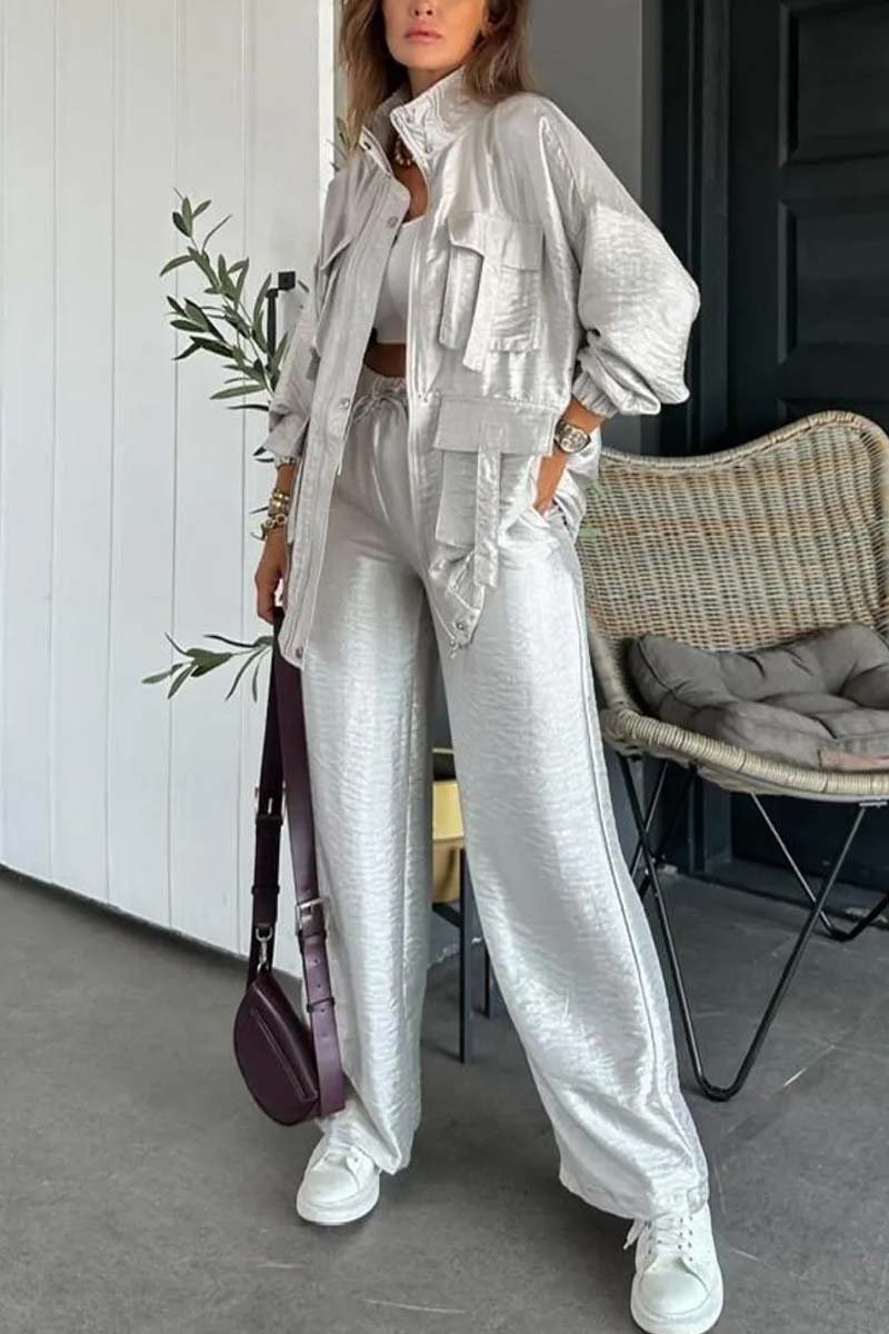 Stilla | Modetrend plus size jakker og bukser sæt