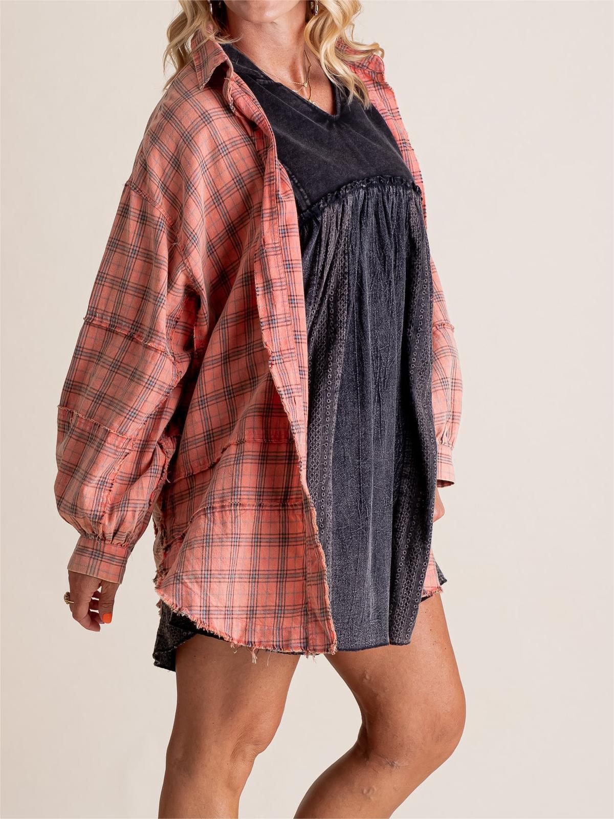 Stilla | Flannelskjorte Chemise Flaneur til stilfulde outfits