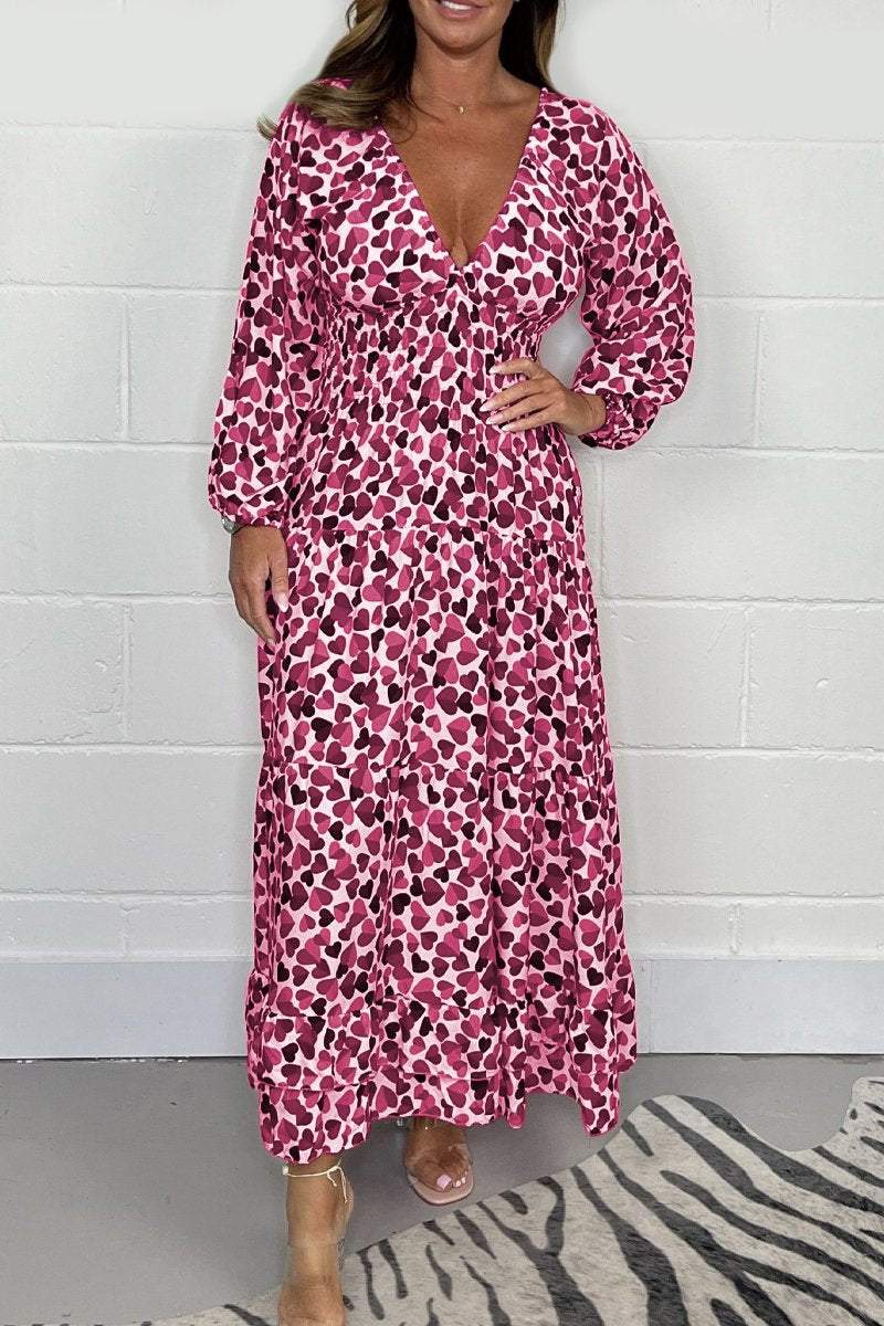 Stilla | Maxi Kjole Med Flydende Look