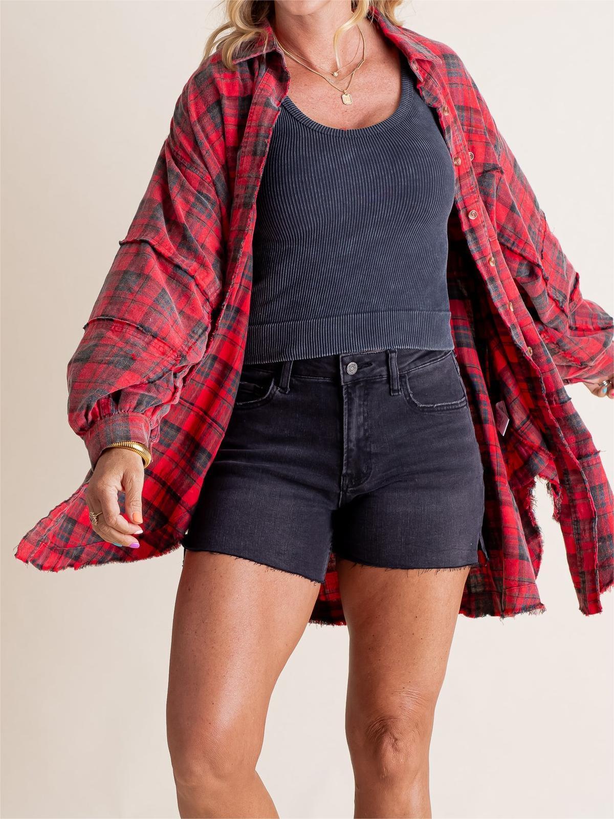 Stilla | Flannelskjorte Chemise Flaneur til stilfulde outfits