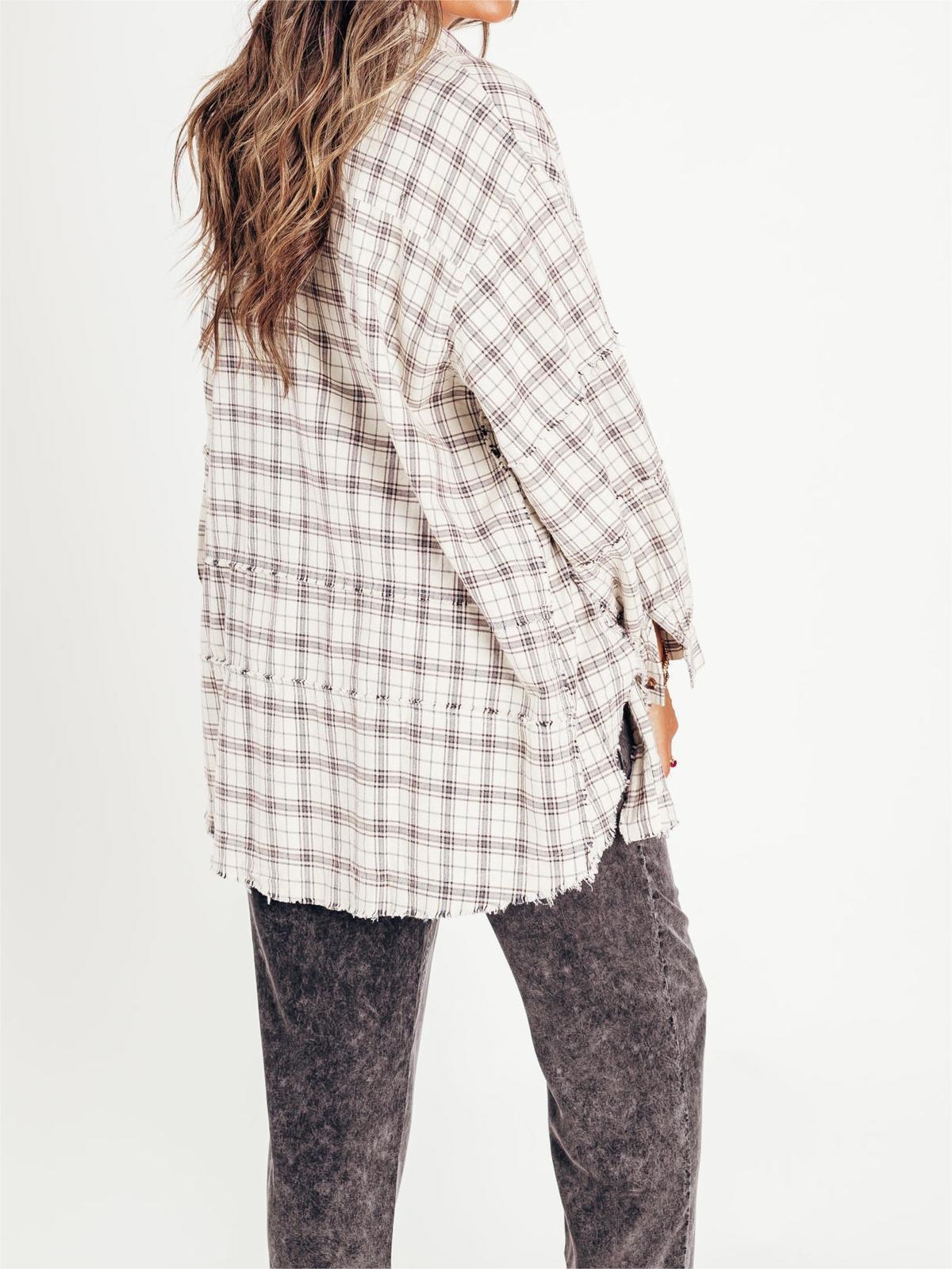 Stilla | Flannelskjorte Chemise Flaneur til stilfulde outfits