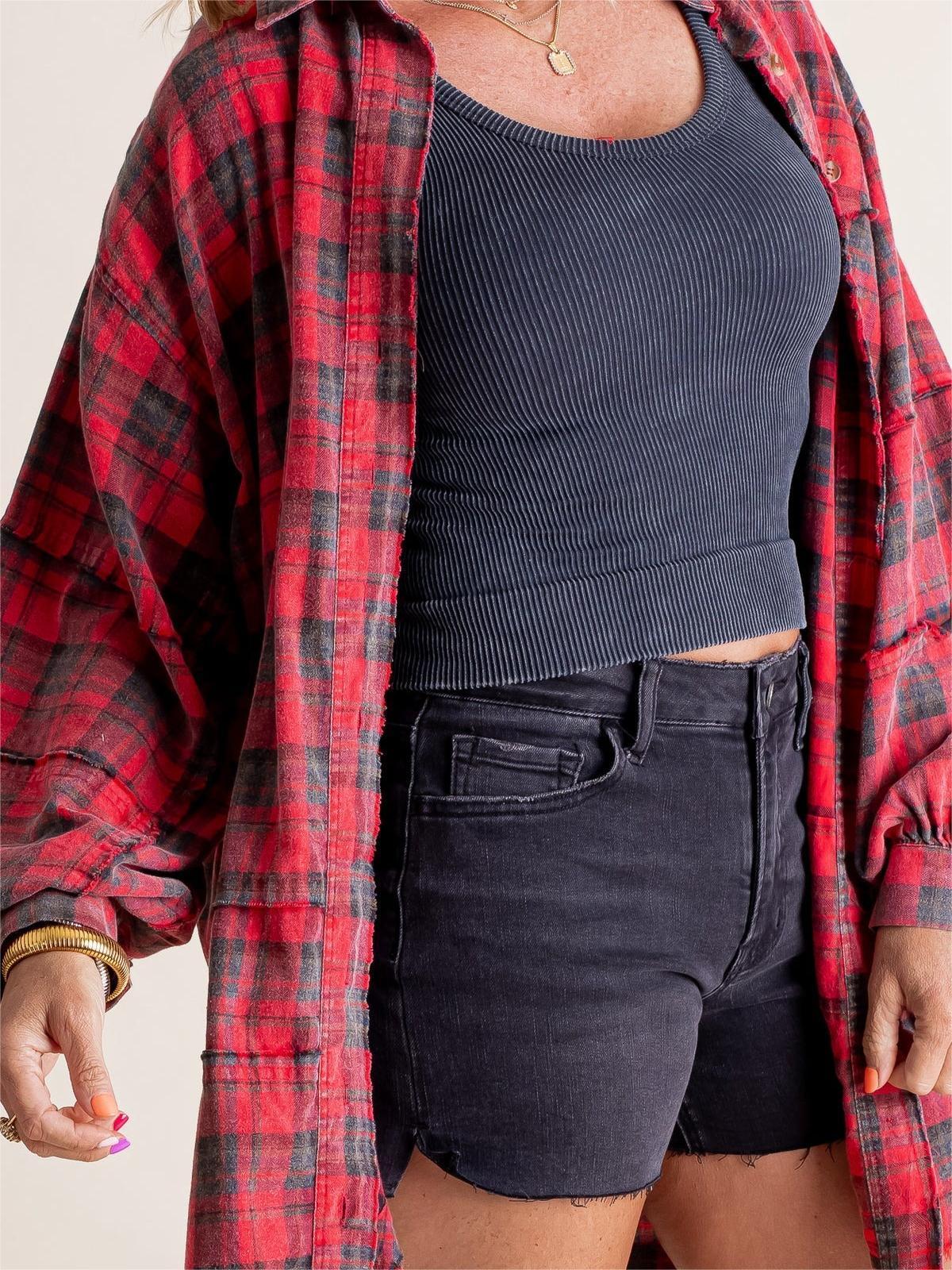 Stilla | Flannelskjorte Chemise Flaneur til stilfulde outfits