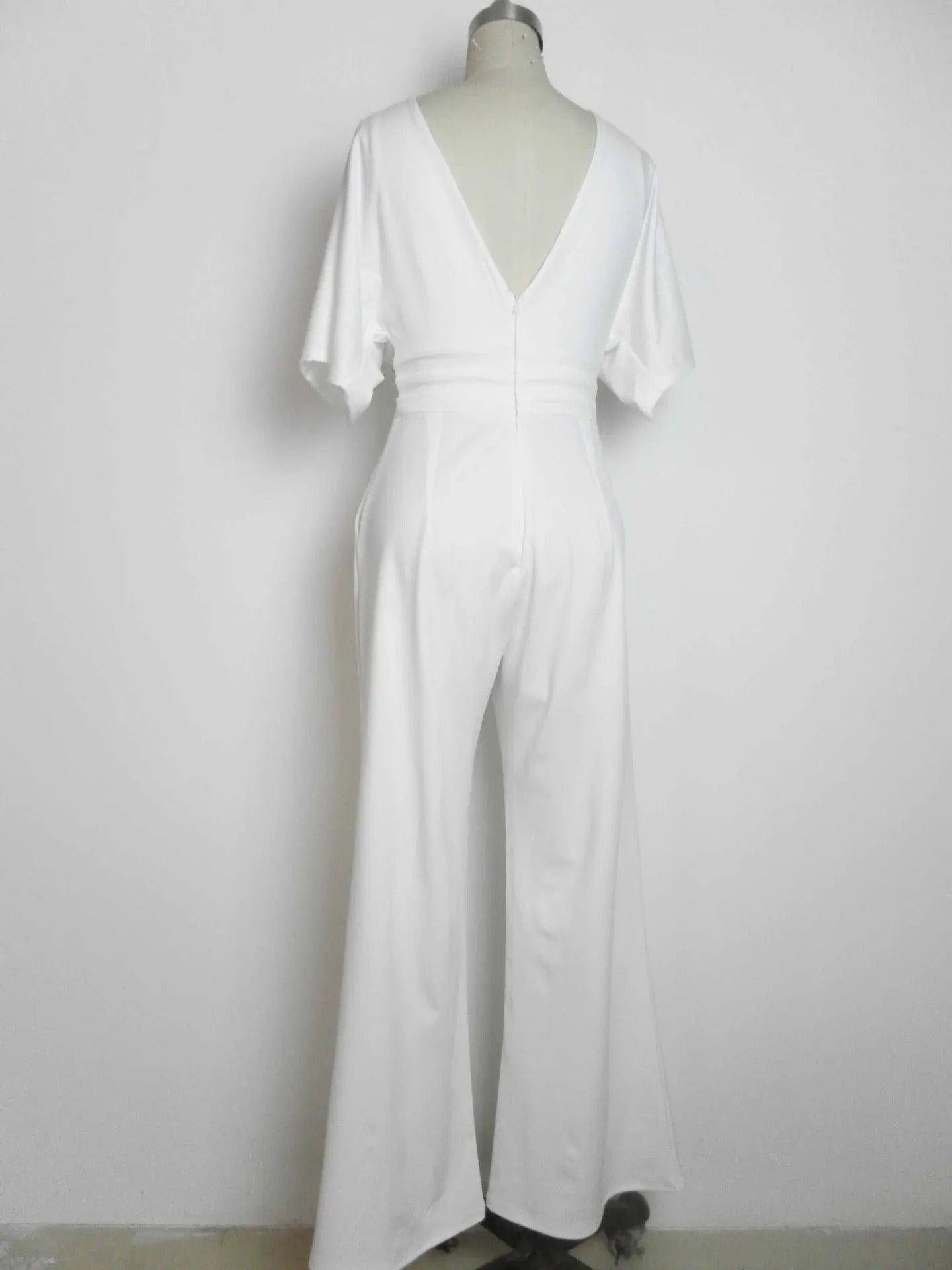 Stilla | Elegant V-udskæring Jumpsuit
