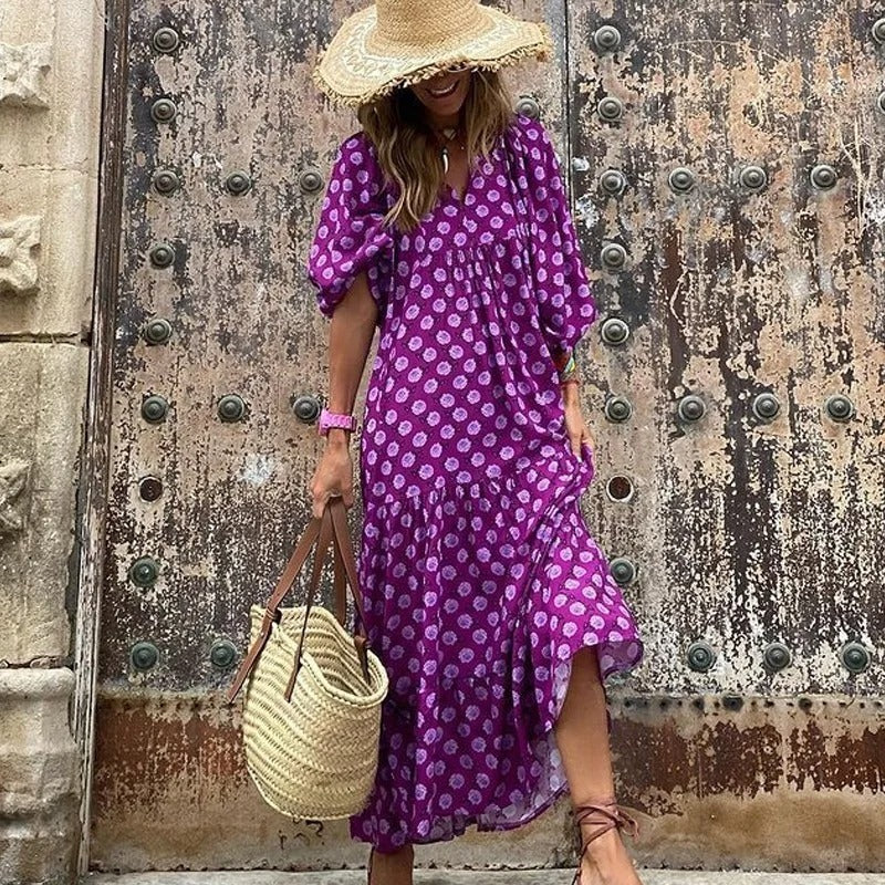 Stilla | Kjoler Med Geometrisk Print