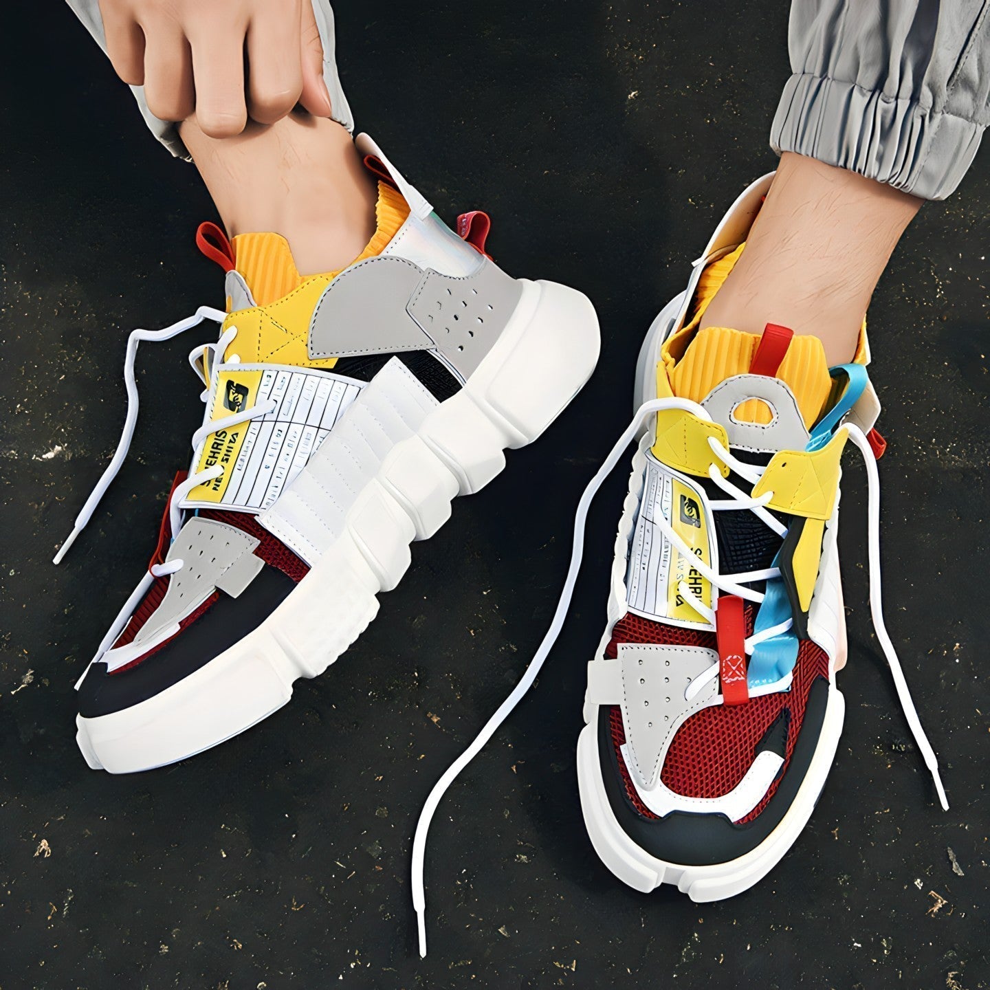 Stilla | Streetwear Sneakers Blandede Farver