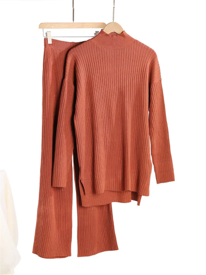 Stilla | Behagelig Dame Jumpsuit Med Rullekrave