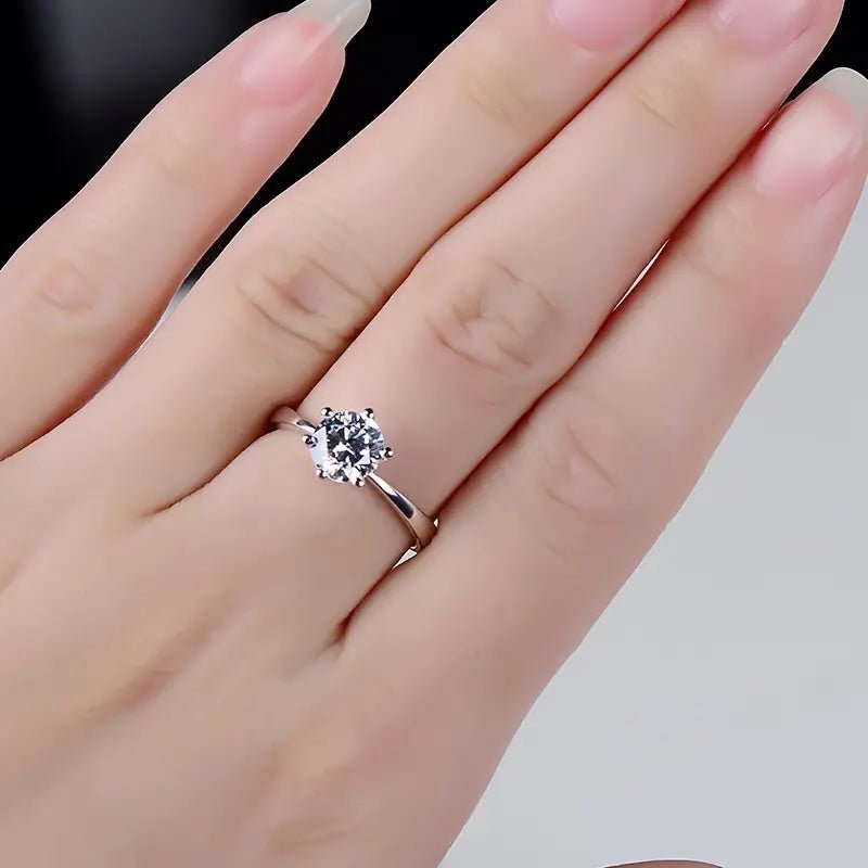 Stilla | ring med seks kløer (med certifikat)