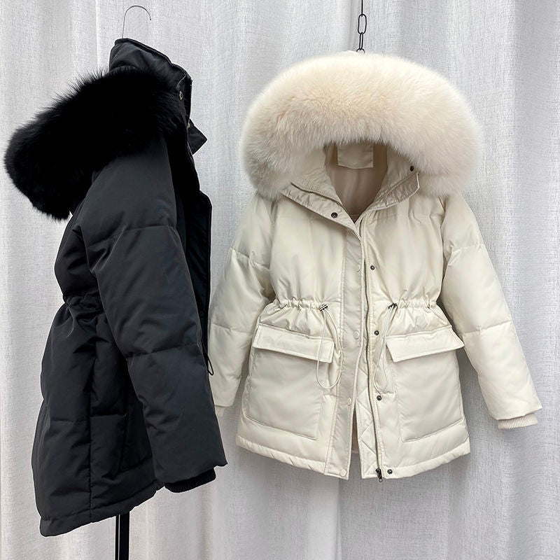 Stilla | Parka Med Pels Hætte Til Kvinder