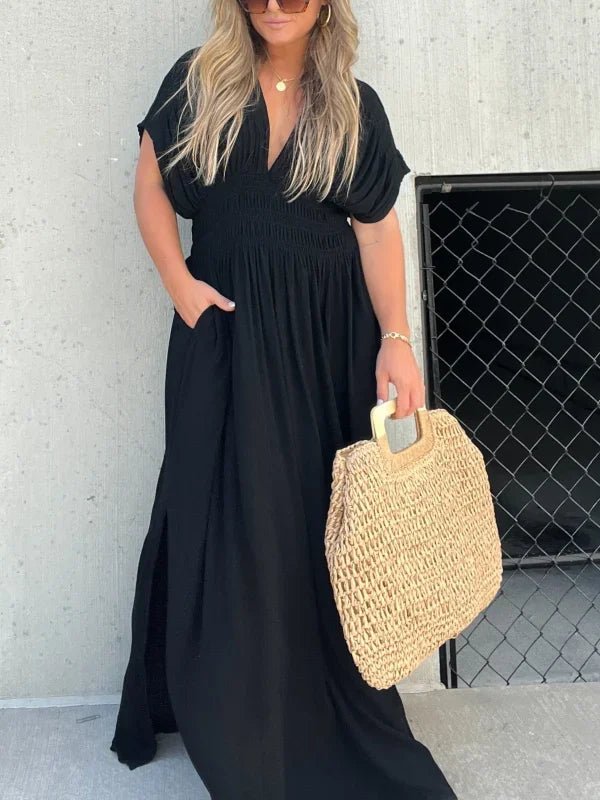 Stilla | Smocked Maxikjole