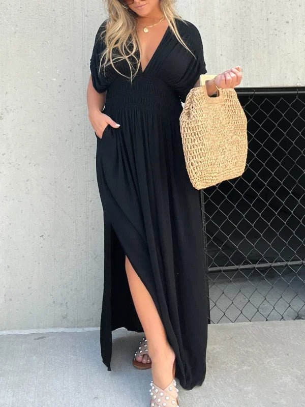 Stilla | Smocked Maxikjole