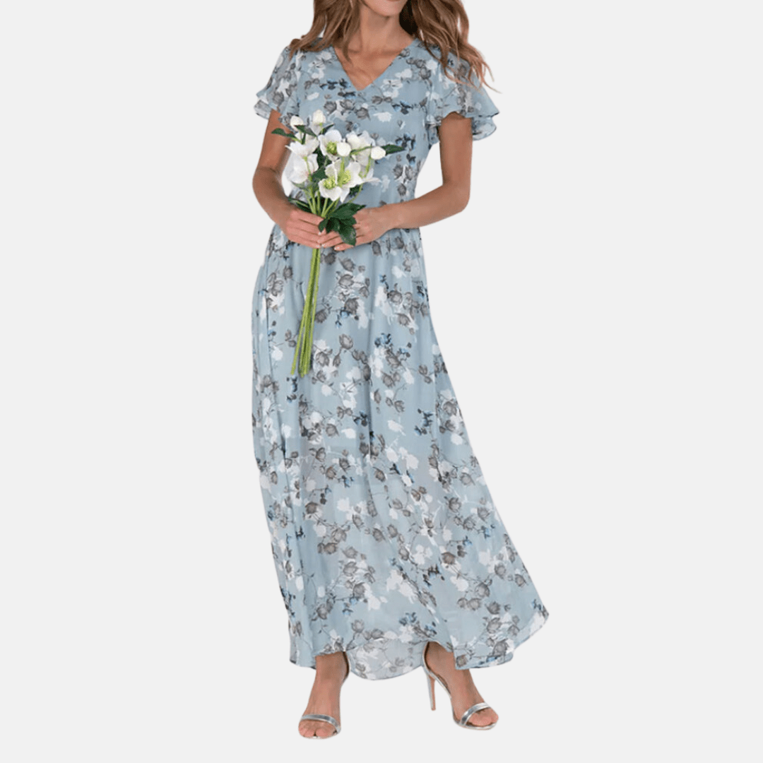 Stilla | Blomstret A-linje Kjole