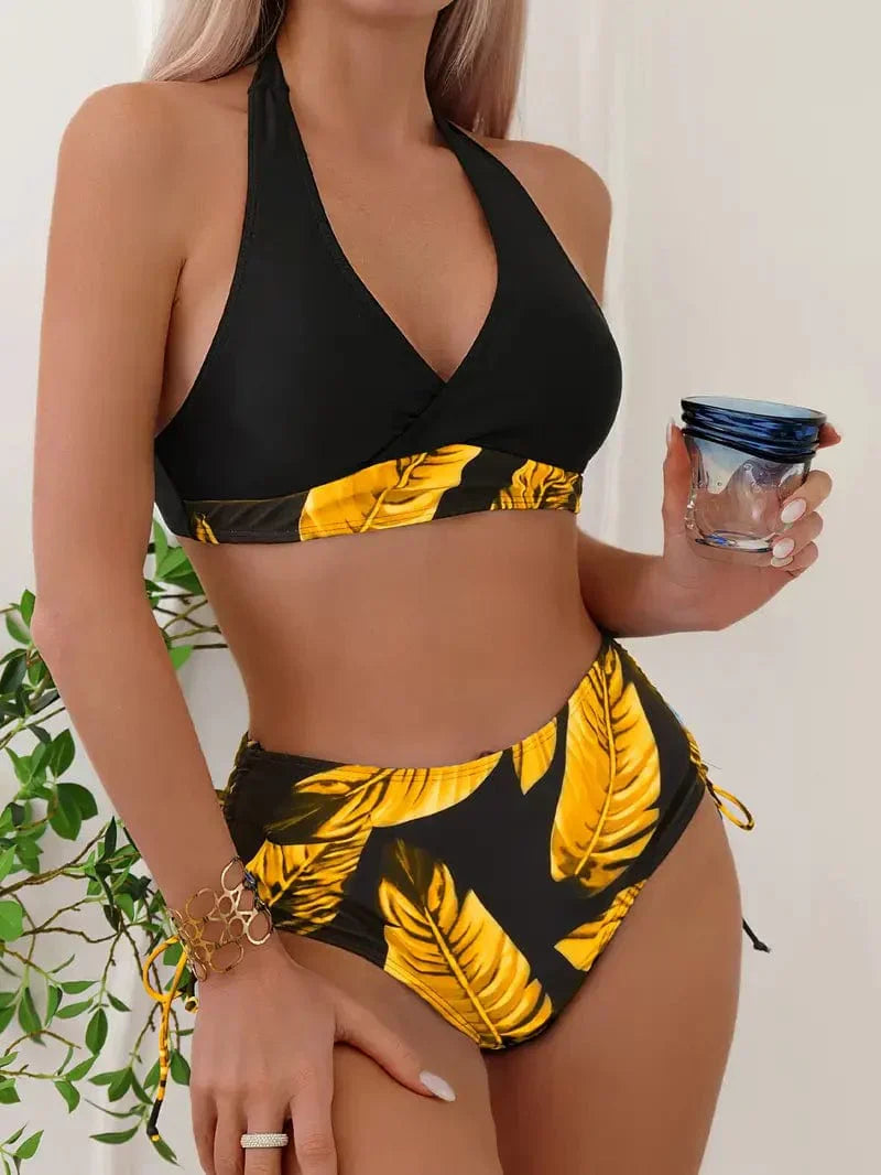 Stilla | Chic og Sexet Halterneck Bikini