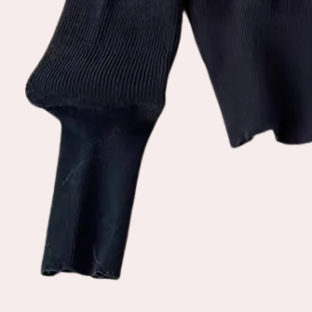 Stilla | Elegant Pelsstrik Sweater Til Kvinder