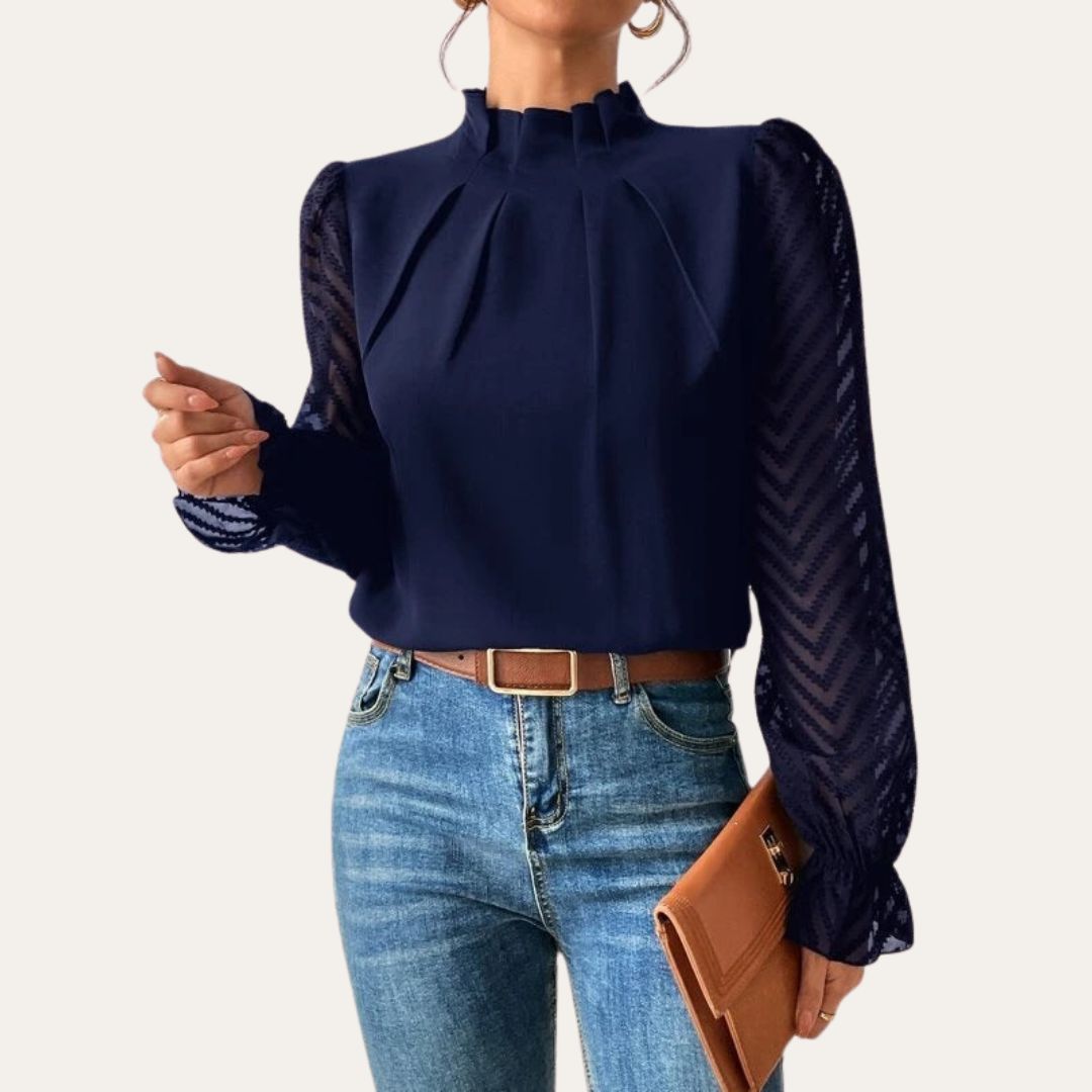 Stilla | Formel Chiffon Top Kvinder