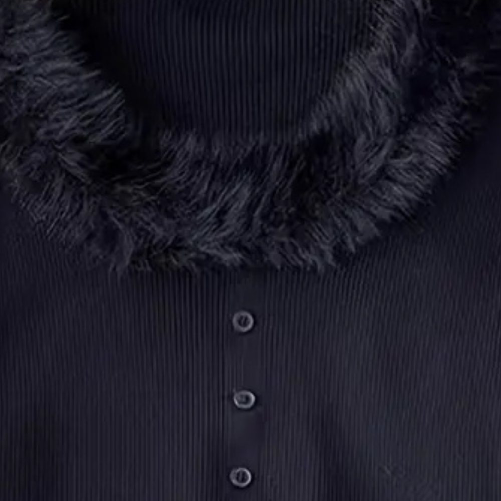 Stilla | Elegant Pelsstrik Sweater Til Kvinder