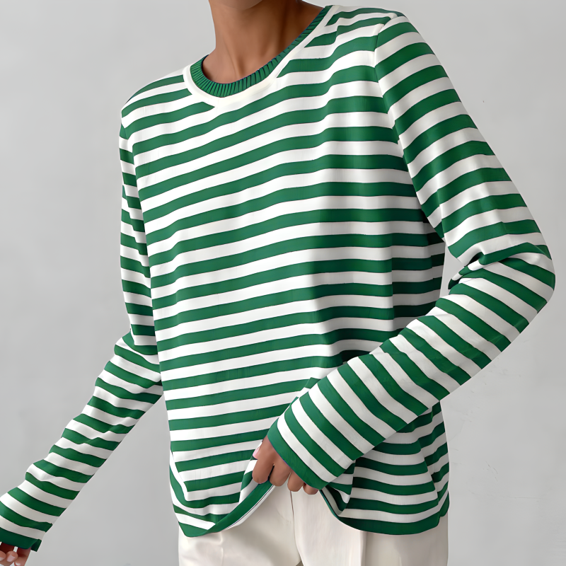 Stilla | Moderne Stribede Bluse