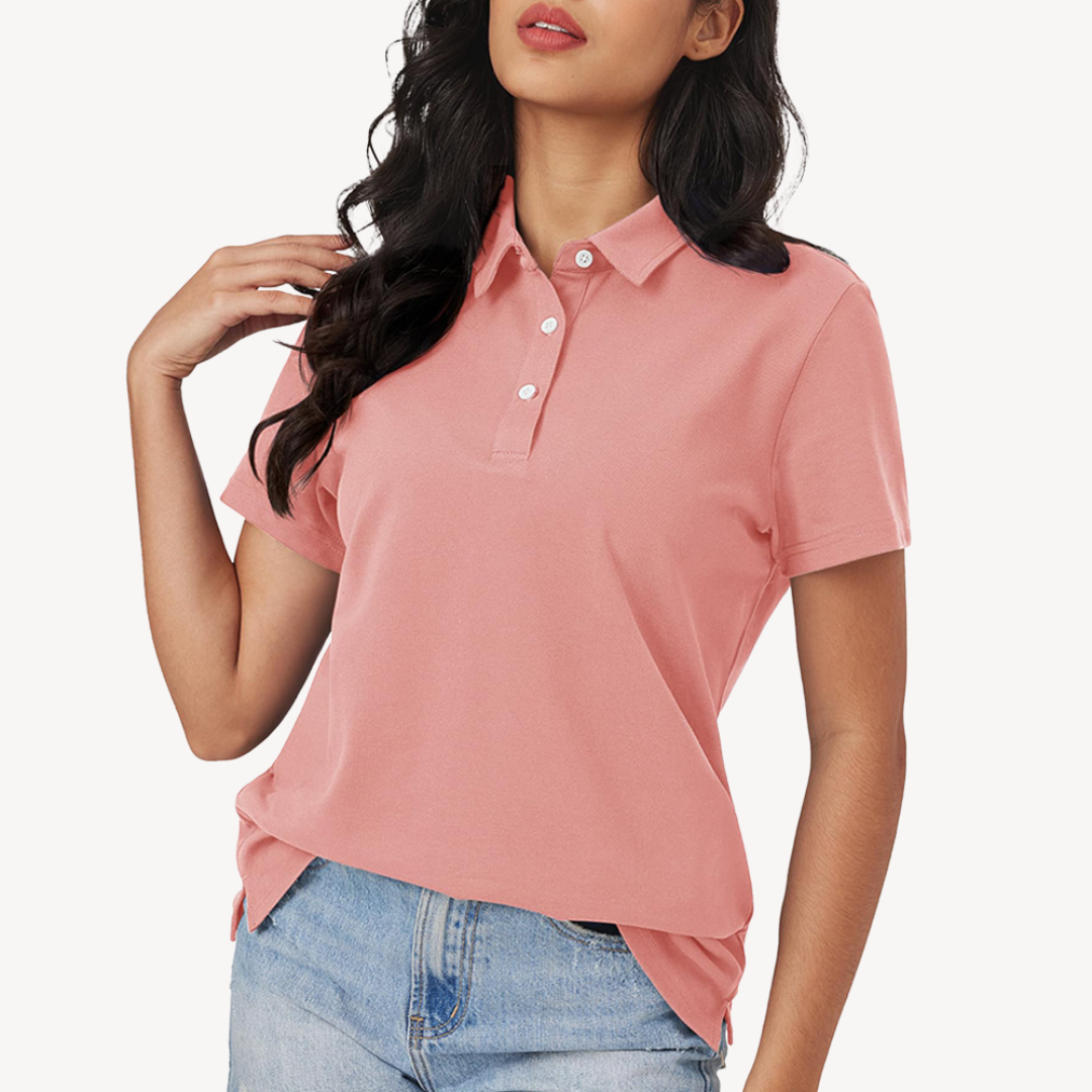 Stilla | Kvinders Cotton Polo Shirt