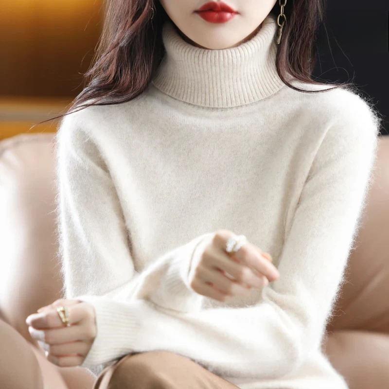 Stilla | Cashmere Turtleneck Sweater Komfort i Hverdagen