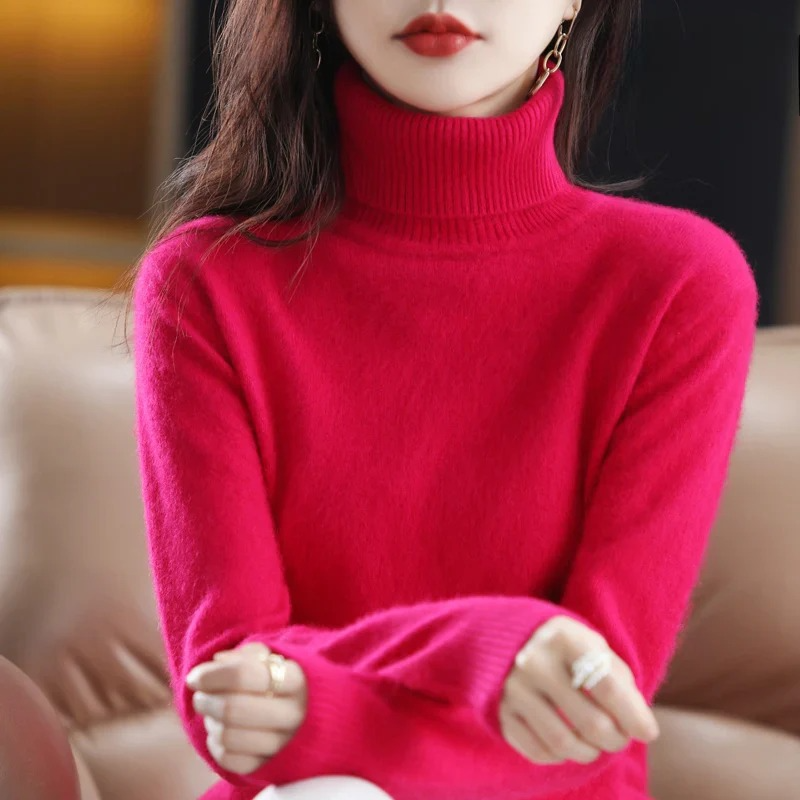 Stilla | Cashmere Turtleneck Sweater Komfort i Hverdagen