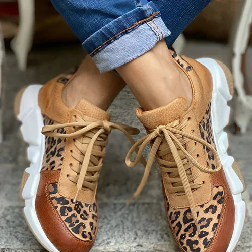 Stilla | Leopard Print Sneakers