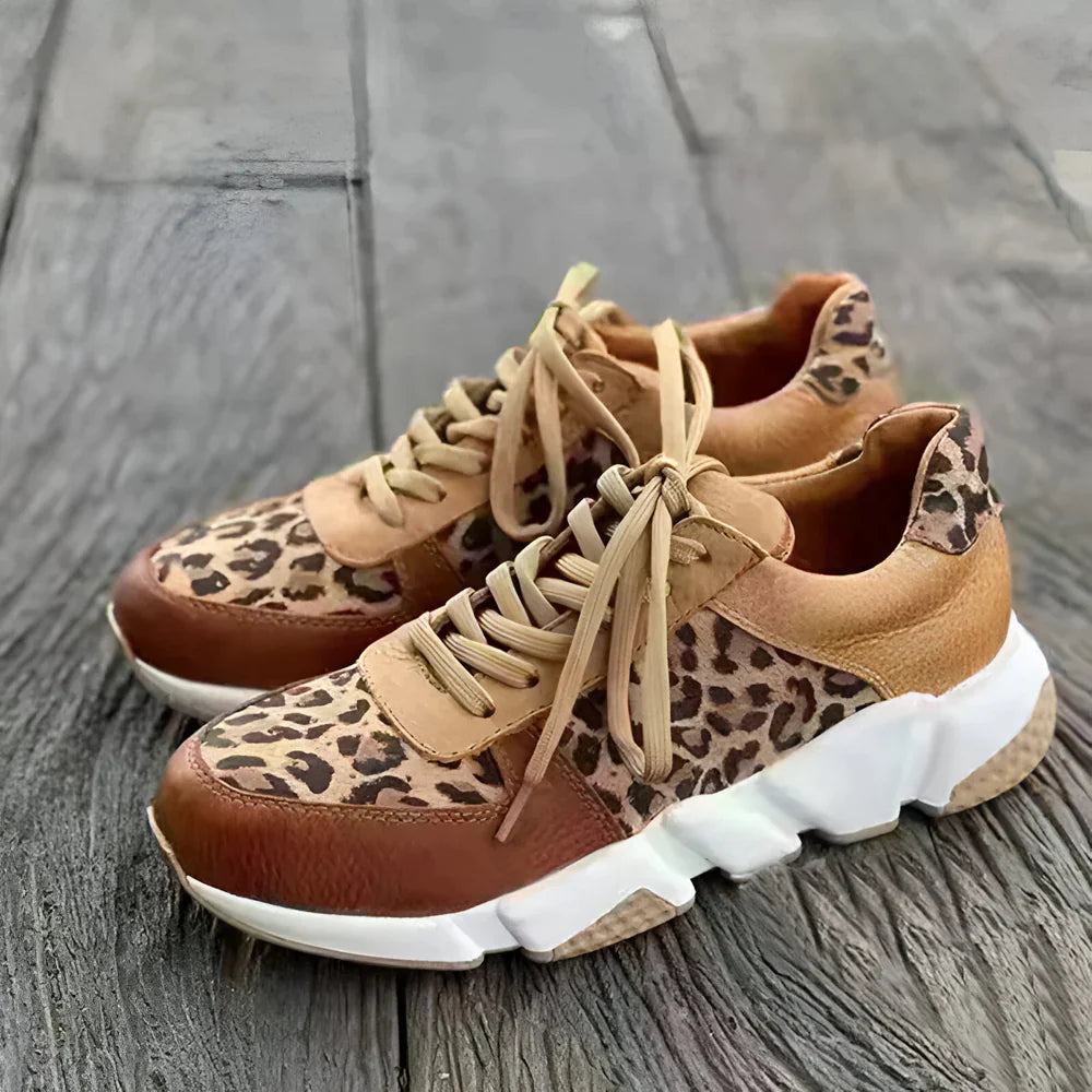 Stilla | Leopard Print Sneakers