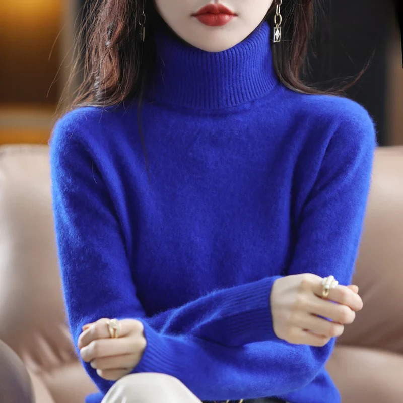 Stilla | Cashmere Turtleneck Sweater Komfort i Hverdagen