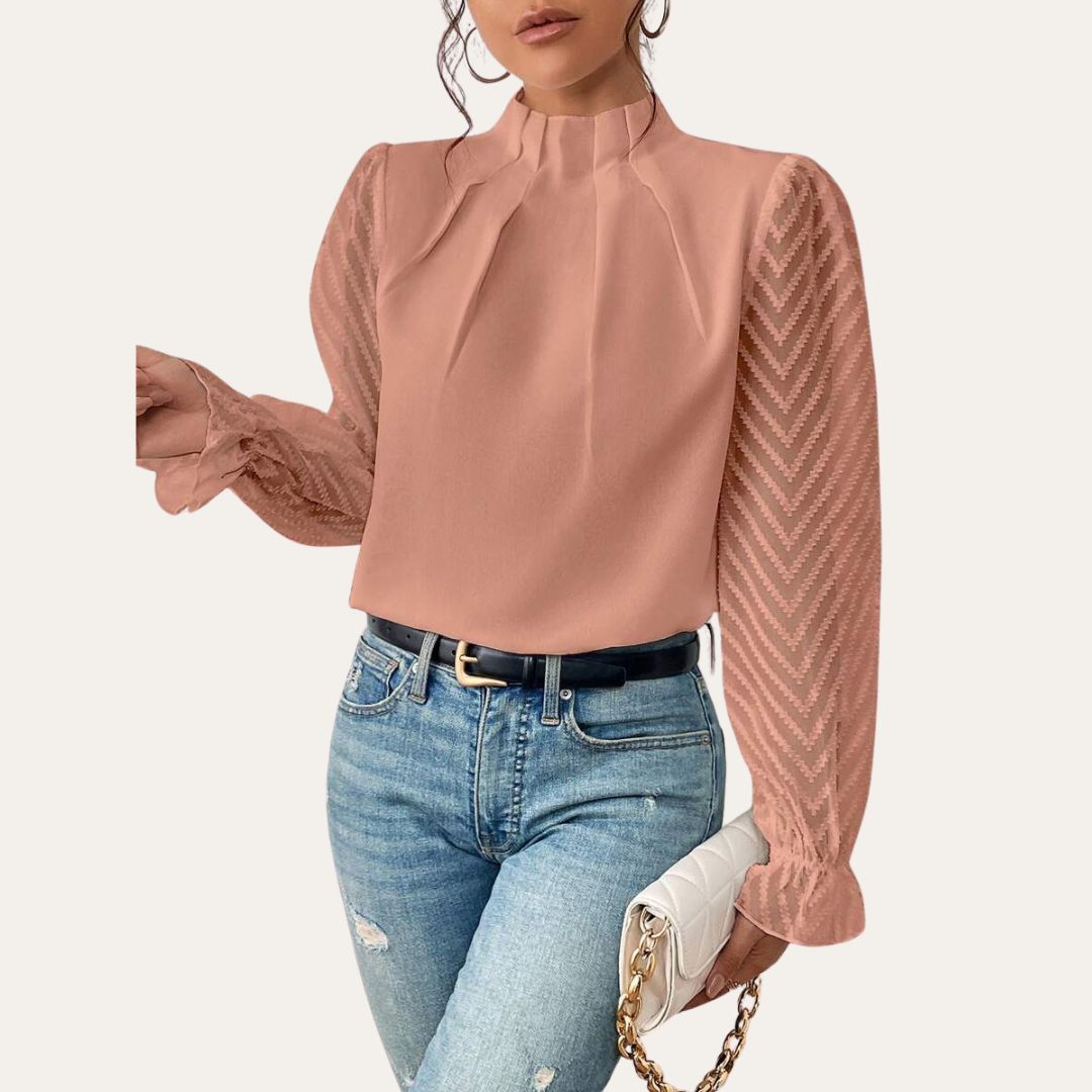 Stilla | Formel Chiffon Top Kvinder