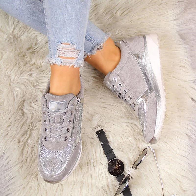 Stilla | Sneakers med Tykk Sål