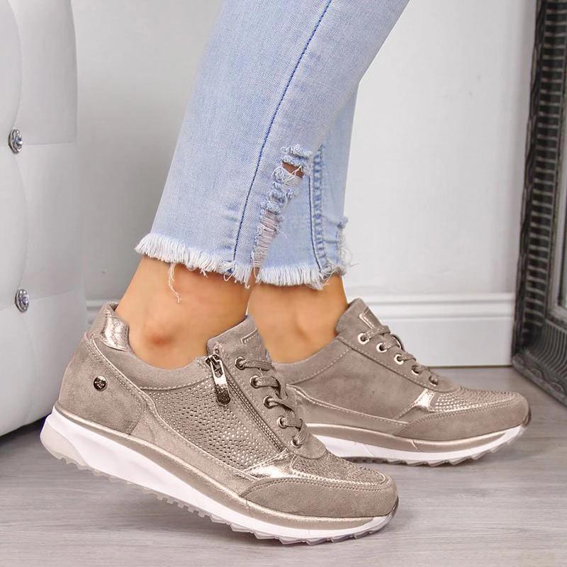 Stilla | Sneakers med Tykk Sål