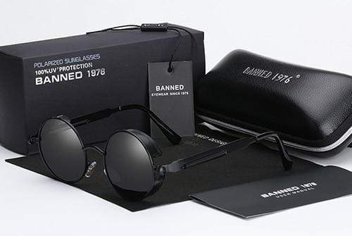 Stilla | Polariseret Steampunk Solbrille