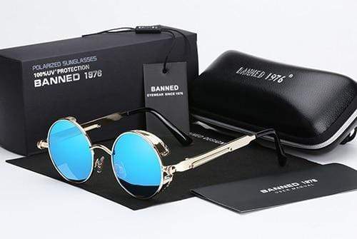Stilla | Polariseret Steampunk Solbrille