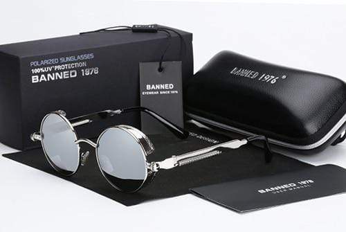 Stilla | Polariseret Steampunk Solbrille