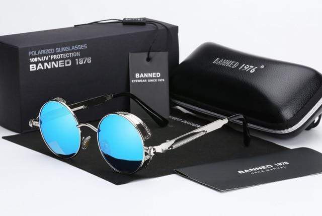 Stilla | Polariseret Steampunk Solbrille