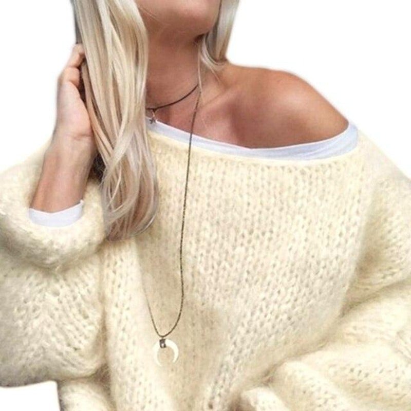 Stilla | Let sweater lavet af groft strik
