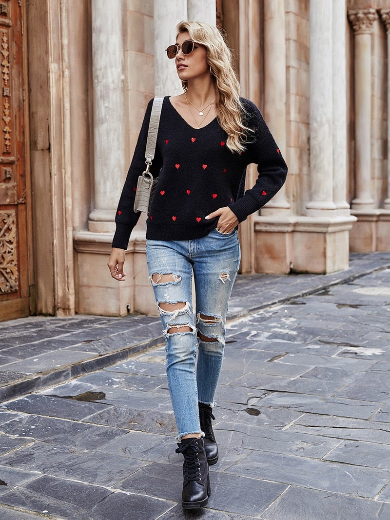 Stilla | Stilfuld Finstrik Pullover