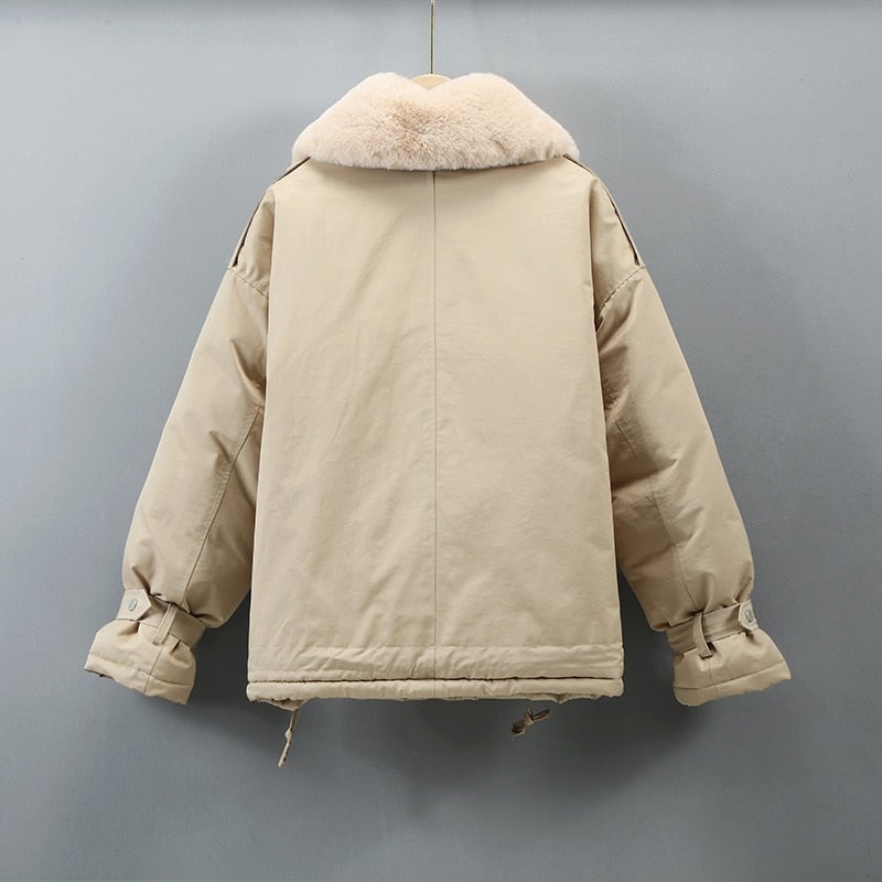 Stilla | Læder Lang Parka