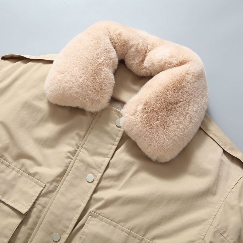 Stilla | Læder Lang Parka