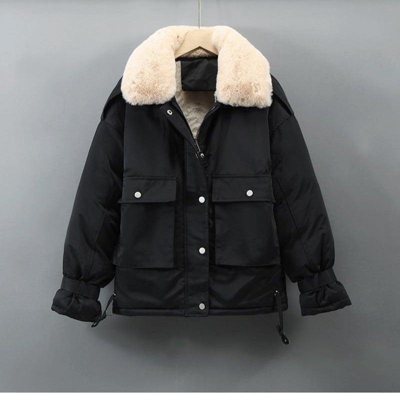 Stilla | Læder Lang Parka