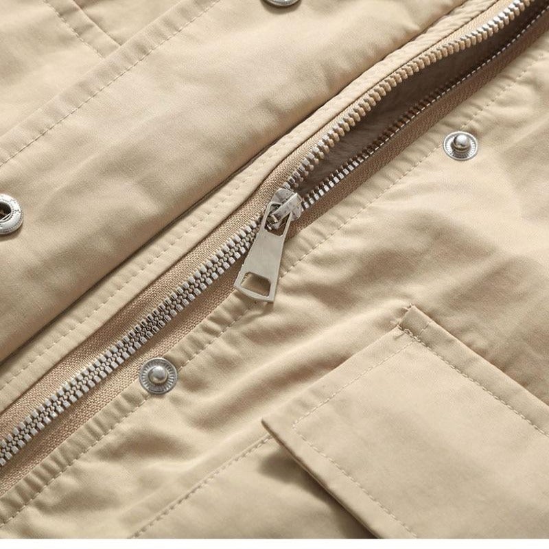Stilla | Læder Lang Parka