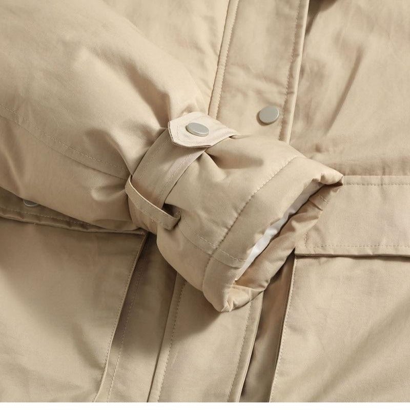 Stilla | Læder Lang Parka